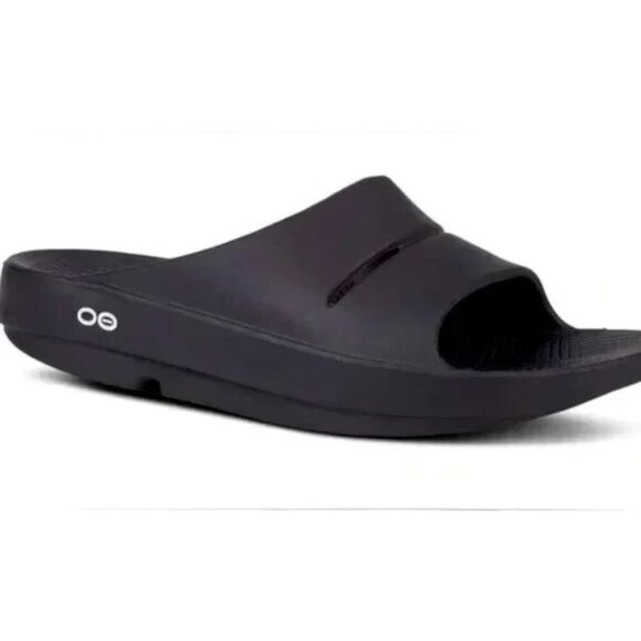 OOFOS Ooahh Recovery Slide Sandal Sport Arch Support Plantar Fasciitis 10 - Picture 1 of 7